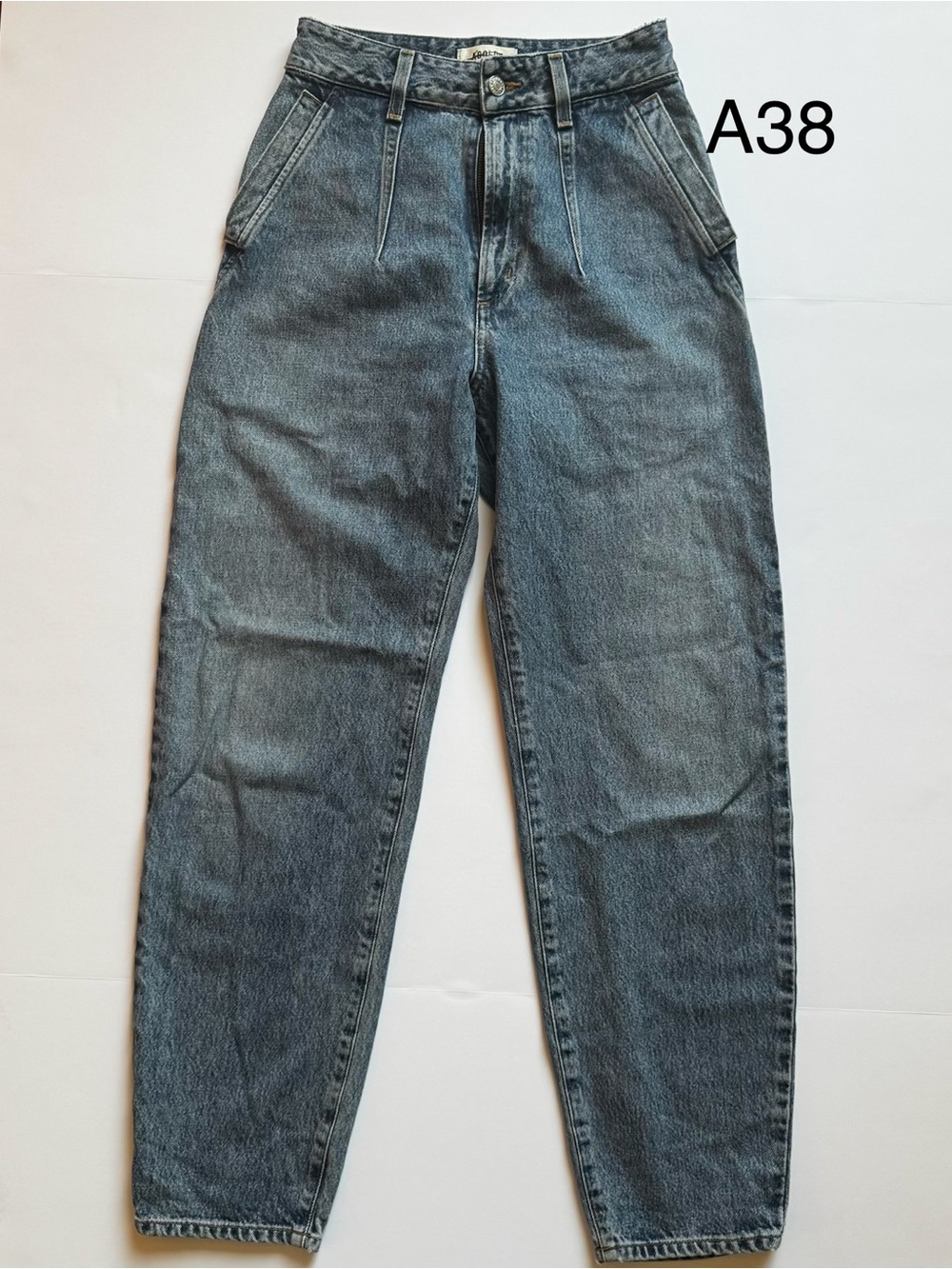 AGOLDE High Rise vintage Jeans in Faded Blue Wash
